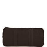 Hermes Garden Party 30 Vert Loden Toile Officier Canvas, Bai Brun Negonda Palladium Hardware - Thumbnail View 6