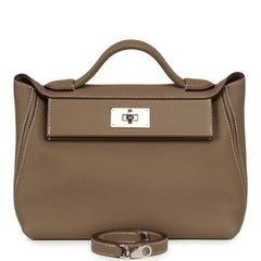 Hermes 24/24 29 Etoupe Togo, Swift Palladium Hardware
