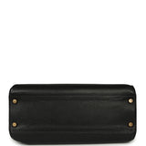 Vintage Hermes Kelly Sport 29 GM Black Ardennes Gold Hardware - Thumbnail View 6