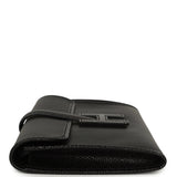 Pre-owned Hermes Jige Elan 29 Black Swift, Shiny Lizard Touch - Thumbnail View 3