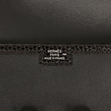 Pre-owned Hermes Jige Elan 29 Black Swift, Shiny Lizard Touch - Thumbnail View 7
