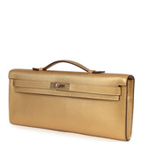 Hermes Kelly Cut Dore Chevre Chamkilight Permabrass Hardware - Thumbnail View 6