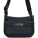 Hermes Mini Jypsiere Bleu Abysse Evercolor Palladium Hardware - Thumbnail View 1