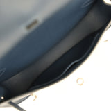Hermes Mini Jypsiere Bleu Abysse Evercolor Palladium Hardware - Thumbnail View 9