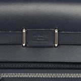Hermes Herbag Zip 20 Mini Bleu Indigo Toile Militaire Canvas, Vache Hunter Palladium Hardware - Thumbnail View 8