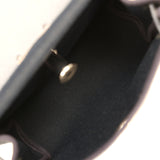 Hermes Herbag Zip 20 Mini Bleu Indigo Toile Militaire Canvas, Vache Hunter Palladium Hardware - Thumbnail View 11