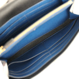 Pre-owned Hermes Ghillies Kelly Long Wallet Black Verso Shiny, Matte Alligator Gold Hardware - Thumbnail View 9