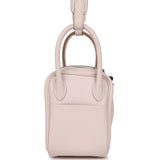 Hermes Mini Lindy Mauve Pale Verso Swift Palladium Hardware - Thumbnail View 3