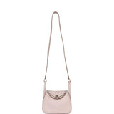 Hermes Mini Lindy Mauve Pale Verso Swift Palladium Hardware - Thumbnail View 7