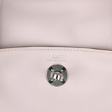 Hermes Mini Lindy Mauve Pale Verso Swift Palladium Hardware - Thumbnail View 8