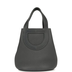 Hermes In-The-Loop 18 Gris Meyer Clemence, Swift Enamel Hardware