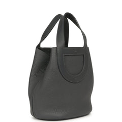 Hermes In-The-Loop 18 Gris Meyer Clemence, Swift Enamel Hardware