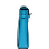 Hermes Kelly Elan Bleu Frida Chevre Chamkila Palladium Hardware - Thumbnail View 3