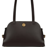 Hermes Tablier Sellier Ebene Vache Hunter, Swift, Toile Militaire Gold Hardware - Thumbnail View 1