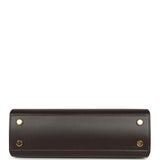 Hermes Tablier Sellier Ebene Vache Hunter, Swift, Toile Militaire Gold Hardware - Thumbnail View 8