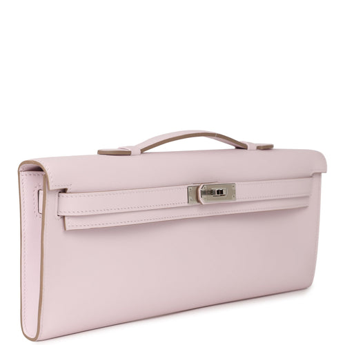 Kelly Cut Clutch by Hermès in Pink color for Luxury Clothing
