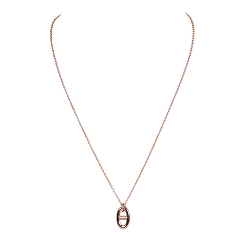 Hermes 18K Rose Gold Farandole PM Pendant Necklace