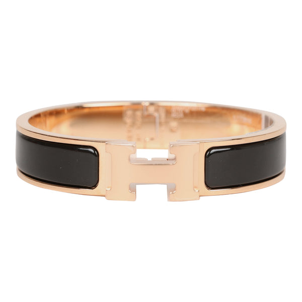 Hermès // Peach Melba Wide Clic Clac H Bracelet – VSP Consignment