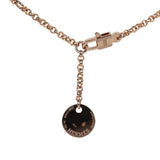 Hermes Kelly Chaine Lariat Necklace PM Diamonds 18K Rose Gold Hardware