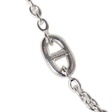 Hermes Farandole Long Necklace 120CM Sterling Silver Hardware