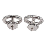 Hermes Farandole Earrings Diamonds and White Gold Hardware