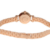 Hermes Faubourg Watch Mini White Lacquered 18K Rose Gold Hardware & Diamonds