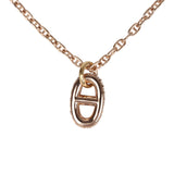 Hermes Farandole Pendant PM Necklace 18K Rose Gold Hardware & Diamonds