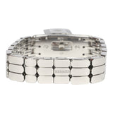 Pre-owned Hermes Mini Kelly Watch Stainless Steel Hardware & Diamonds