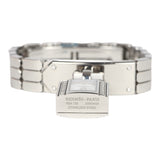 Pre-owned Hermes Mini Kelly Watch Stainless Steel Hardware & Diamonds