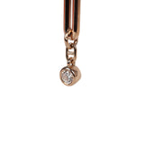 Hermes Chaine D'Ancre Chaos Earrings Rose Gold Hardware & Diamonds