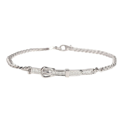 Hermes Etriviere Bracelet White Gold & Diamonds