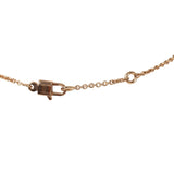 Hermes Amulettes Constance Pendant Necklace Diamonds 18K Rose Gold Hardware