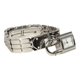 Hermes Kelly Watch Mini Model 16mm Stainless Steel Hardware & White Diamonds - Thumbnail View 4