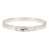 Hermes Kelly Bracelet Small Model White Gold & Diamonds