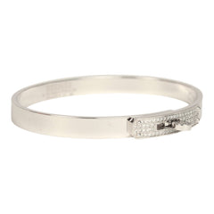 Hermes Kelly Bracelet Small Model White Gold & Diamonds