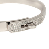 Hermes Kelly Bracelet Small Model White Gold & Diamonds