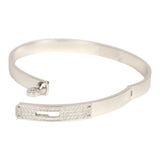 Hermes Kelly Bracelet Small Model White Gold & Diamonds