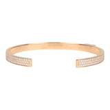 Hermes Kelly Cadenas Bangle XS Diamonds and 18K Rose Gold - Thumbnail View 5