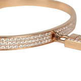Hermes Kelly Cadenas Bangle XS Diamonds and 18K Rose Gold - Thumbnail View 7
