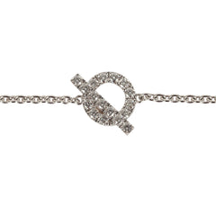Hermes Finesse Bracelet ST 18K White Gold Hardware & Diamonds