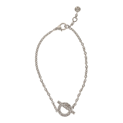 Hermes Finesse Bracelet ST 18K White Gold Hardware & Diamonds