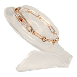 Hermes Kelly Chaine Bracelet PM 18K Rose Gold Hardware & Diamonds - Thumbnail View 6