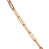 Hermes Kelly Chaine Lariat Necklace PM 18K Rose Gold Hardware & Diamonds