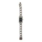 Hermes Nantucket Watch Small Model 29mm Stainless Steel, White Diamonds and Sapphire - Thumbnail View 3