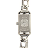 Hermes Nantucket Watch Small Model 29mm Stainless Steel, White Diamonds and Sapphire - Thumbnail View 7