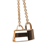 Hermes Amulettes Kelly Long Necklace Diamonds 18K Rose Gold - Thumbnail View 5