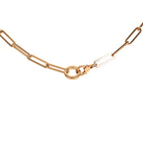 Hermes Small Kelly Chaine Choker Necklace Diamonds 18K Yellow Gold - Thumbnail View 6