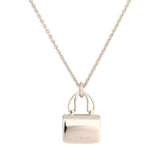 Hermes Amulettes Constance Pendant Necklace Diamonds 18K White Gold - Thumbnail View 5
