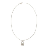 Hermes Amulettes Constance Pendant Necklace Diamonds 18K White Gold - Thumbnail View 7