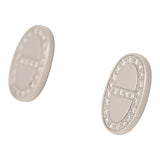 Hermes Chaine D'ancre Contour Stud Earrings White Gold, Diamonds - Thumbnail View 4